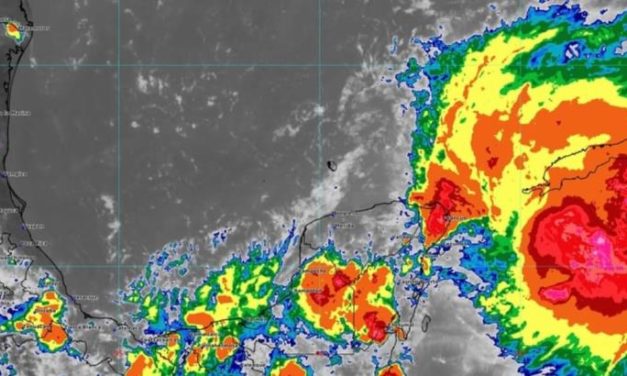 Se forma Potencial Ciclón Tropical «Uno» al noreste de la Península de Yucatán