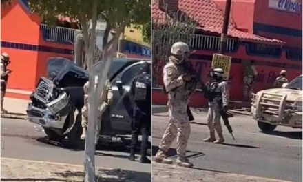 MILITARES DETIENEN A VARIAS PERSONAS AL INTENTAR HUIR