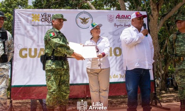 EMPIEZA CONSTRUCCION DE GN EN ALAMO CON LA DONACION DE 10 HECTAREAS