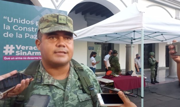 INICIA CAMPAÑA DE CANJE DE ARMAS EN VERACRUZ