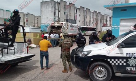 Hallan cabeza humana al interior de un contenedor de basura al poniente de Coatzacoalcos