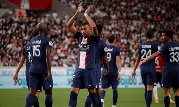 Kylian Mbappé brilla en goleada