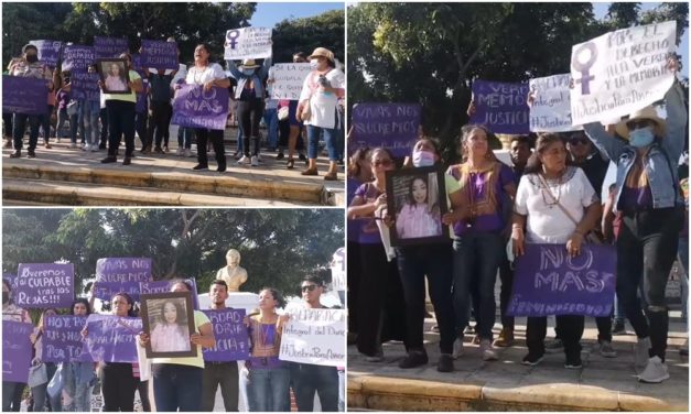 MARCHAN PARA EXIGIR JUSTICIA POR FEMINICIDIO DE AKEMY OCURRIDO EN CDMX