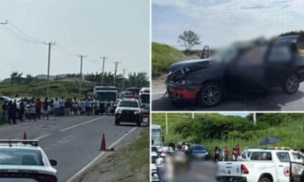 Motociclista muere tras estrellarse contra auto en la carretera Veracruz – Alvarado