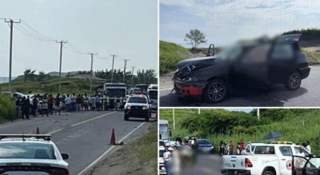 Motociclista muere tras estrellarse contra auto en la carretera Veracruz – Alvarado