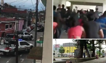 Veracruz: Enfrentamiento armado asaltantes vs policías, genera pánico entre ciudadanos en Orizaba