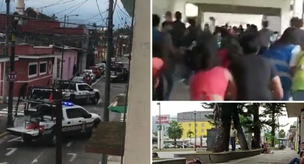 Veracruz: Enfrentamiento armado asaltantes vs policías, genera pánico entre ciudadanos en Orizaba