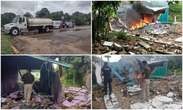 VERACRUZ: Explota casa usada para almacenar pirotecnia