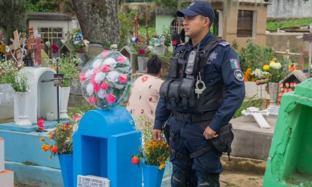 Festividades del Día de Muertos estarán reguardadas por más de 2 mil policías