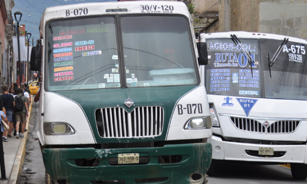 ARBITRARIO INCREMENTO AL PASAJE EN OAXACA