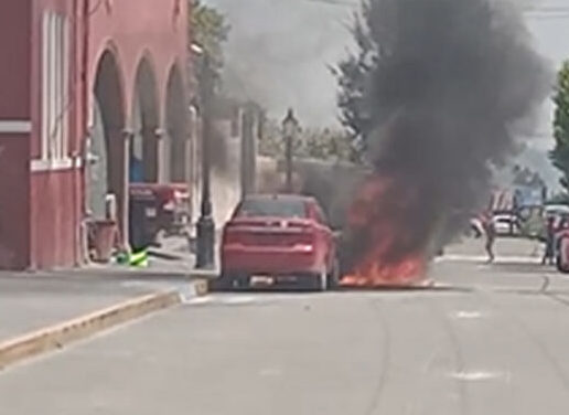 HABITANTES DE CALPAN INCENDIAN PATRULLA