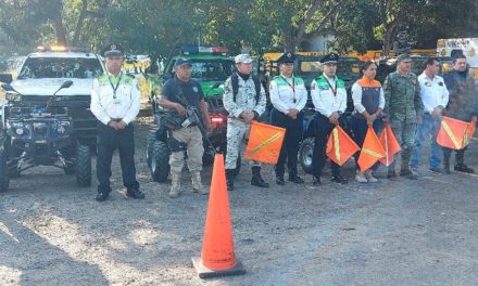 DAN BANDERAZO DE OPERATIVO GUADALUPE-REYES EN NARANJOS