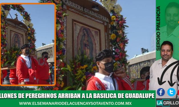 MILLONES DE PEREGRINOS ARRIBAN A LA BASILICA DE GUADALUPE