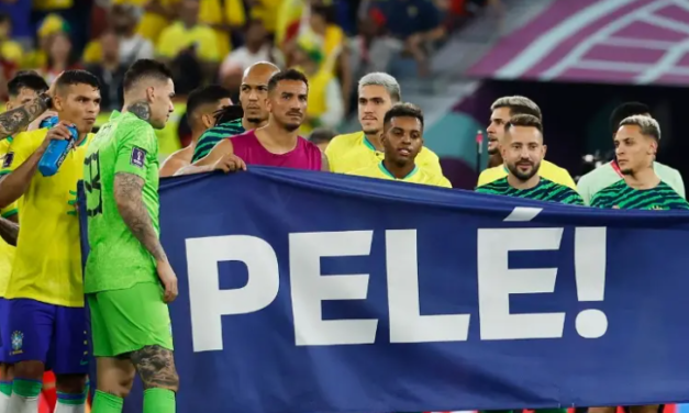 Brasil manda ánimos a Pelé