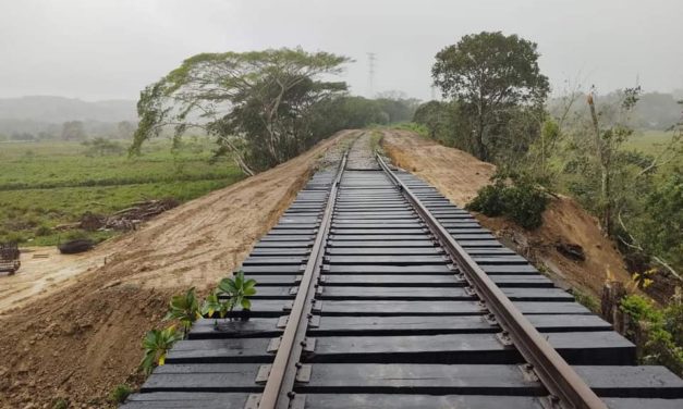 INICIAN TRABAJOS DE REHABILITACIÓN DE VÍAS FERROVIARIAS EN MOLOACÁN.