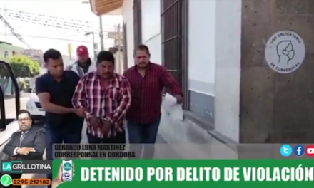 DETIENEN SUJETO ACUSADO DE VIOLACION AGRAVADA (VIDEO)