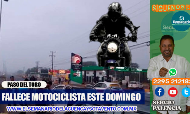 FALLECE MOTOCICLISTA EN PASO DEL TORO ESTE DOMINGO PRIMERO DE ENERO DEL 2023