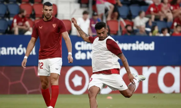 ‘Tecatito’ vuelve a entrenar con Sevilla tras su grave lesión