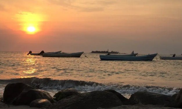 Surada y ambiente caluroso en Veracruz