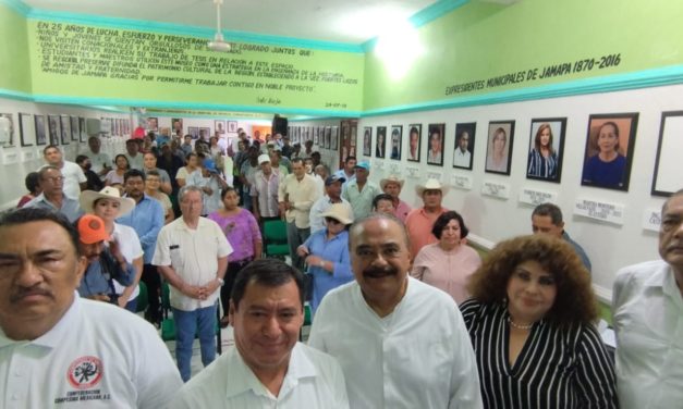 FESTEJAN EN JAMAPA 100 AÑOS DE LA LIGA DE COMUNIDADES AGRARIAS