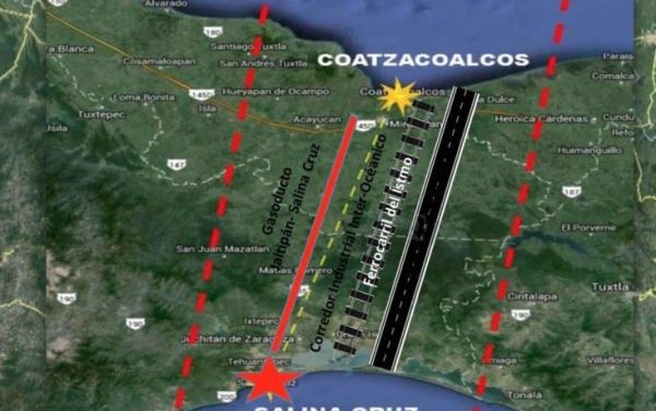 33 municipios veracruzanos beneficiados con el Canal Interoceánico del Istmo de Tehuantepec.