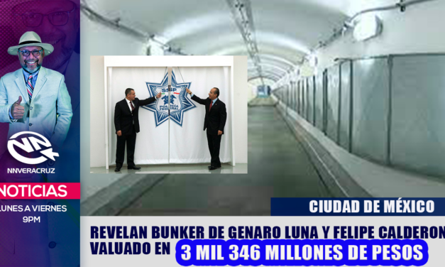 BUNKER VALUADO EN 3 MIL 346 MILLONES DE PESOS