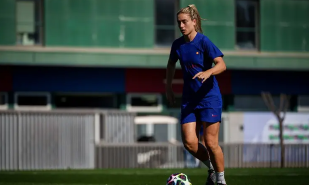 Alexia Putellas regresa a los entrenamientos con Barcelona