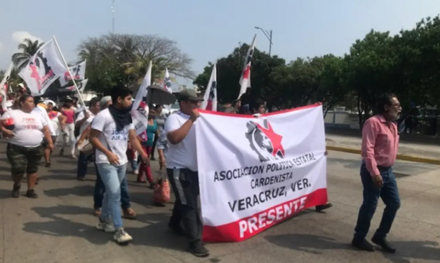 Protestan en las calles para exigir no más apagones en Veracruz y Boca del Río