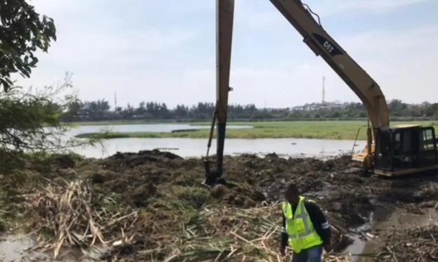 Con programa de la PMA, sanean laguna Lagartos y otras de Veracruz