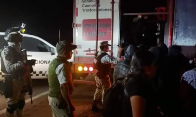 MAS DE 200 MIGRANTES SE ESTABAN ASFIXIANDO