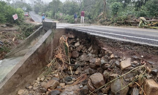 SUPERVISAN DAÑOS POR LLUVIAS EN MARTINEZ DE LA TORRE