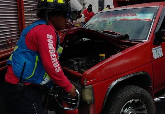 ACCIDENTE EN LA CARRETERA FORTIN-COSCOMATEPEC