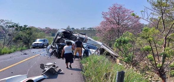 GRAVE ACCIDENTE EN LA CARRETERA 180 TRAMO PALMA SOLA-CARDEL