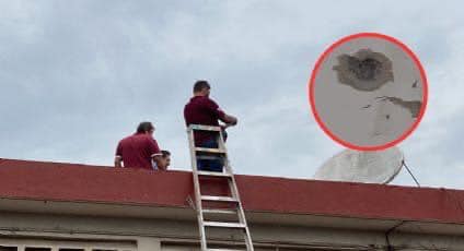 DURANTE CLASES CAE RAYO EN ESCUELA PRIMARIA DE LAS CHOAPAS