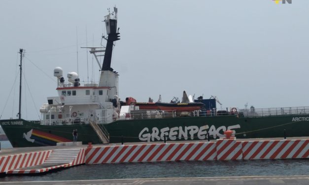 ⛴GREENPEACE BUSCA SENSIBILIZAR A LOS VERACRUZANOS