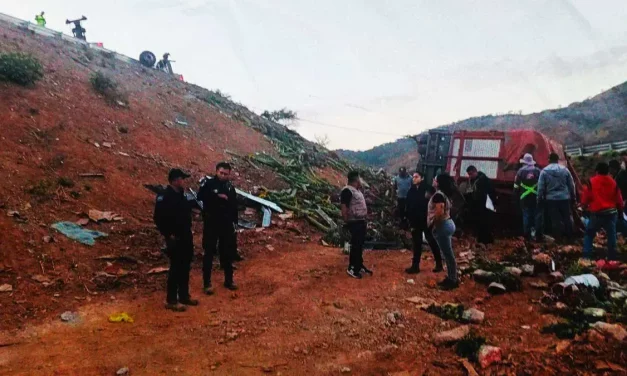 OCHO POBLANOS PIERDEN LA VIDA EN ACCIDENTE