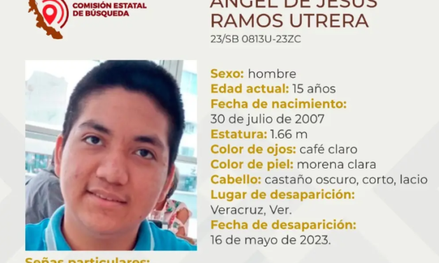 Desaparece menor de edad en el puerto de Veracruz; aquí sus características