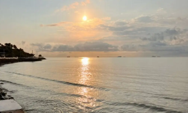 Día caluroso en Veracruz y Boca del Río