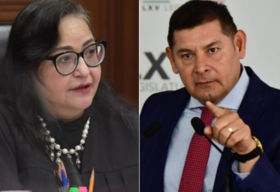 Norma Piña responde a Alejandro Armenta; acepta que envió mensajes en WhatsApp