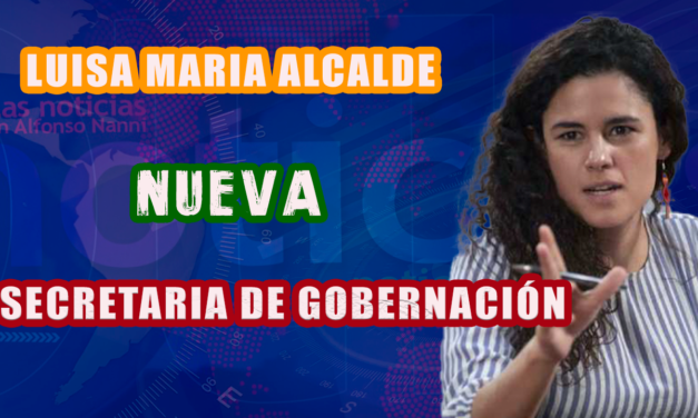 LUISA MARIA ALCALDE, NUEVA SECRETARIA DE GOBERNACIÓN