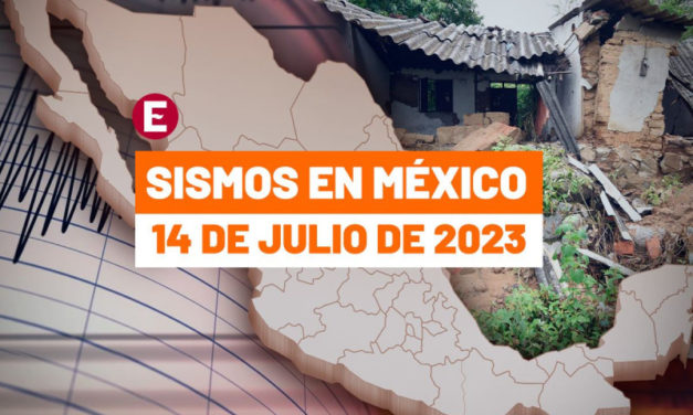 Réplicas del sismo hoy 14 de julio de 2023 en Pijijiapan, Chiapas