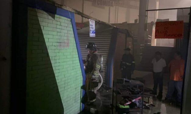 CONATO DE INCENDIO EN EL MERCADO LA ISLA