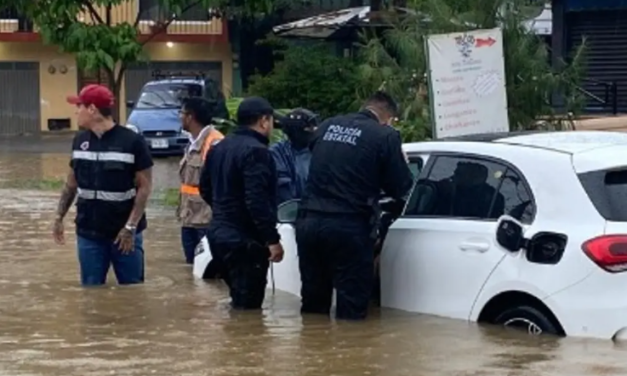 Se registran más de 115 milímetros de lluvia en Xalapa, informa PC