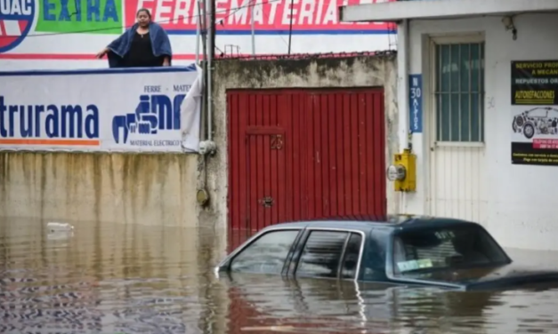 Precaución, siguen lluvias intensas y viento del Norte con rachas fuertes en Veracruz