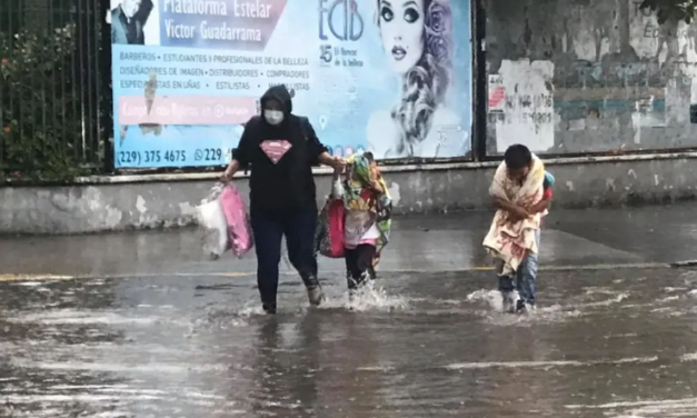 Persisten las lluvias en Veracruz-Boca del Río, ¿Cuándo?