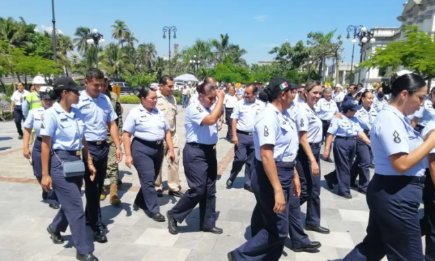 Hacen simulacros de sismo en Veracruz