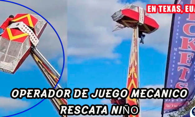 OPERADOR DE JUEGO MECÁNICO SALVA NIÑO