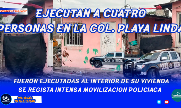 EJECUCIONES EN LA COLONIA PLAYA LINDA