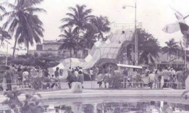 ¿Sabes qué lugar de Veracruz es este parque? hubo un tobogán en los 70’s