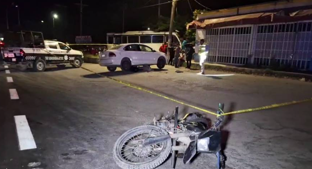 Muere motociclista tras ser embestido por automóvil en autopista Veracruz – Cardel